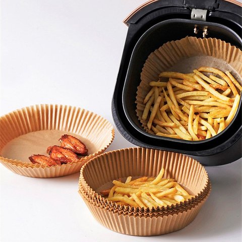 Protetor Forro Descartável para Fritadeira Air Fryer 50 uni