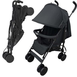 Carrinho de bebê de Passeio Recém Nascido Até 15 Kg Park Voyage Preto - 1