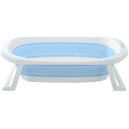 Banheira Retrátil Infantil Glub De 0 Meses Até 15Kg - Voyage - Azul - 2
