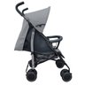 Carrinho de bebê de Passeio Recém Nascido Até 15 Kg Park Voyage Cinza - 4