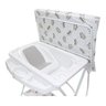 Kit Banheira Luxo Galzerano com Suporte e Trocador Para Bebê - Real - 4