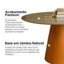Ver imagem 7 de Mesa de Jantar Cone Redonda Laminado em Madeira 120cm Cairo Bege/Fendi/Cinamomo