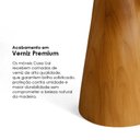 Ver imagem 5 de Mesa de Jantar Cone Redonda Laminado em Madeira 120cm Cairo Bege/Fendi/Cinamomo