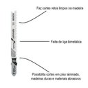 Ver imagem 2 de Lâmina Tico-tico T 101 Bif Special For Laminate - 260863667000 - Bosch Lâmina Tico-tico T101bif Spec
