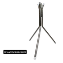 Ver mais imagens de Cabideiro Mancebo de Chão para Roupa 12 Ganchos Aço Zincado