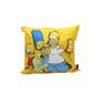 Almofada Fibra Veludo - Familia Simpsons - 40X40 Cm 10063971 - 1