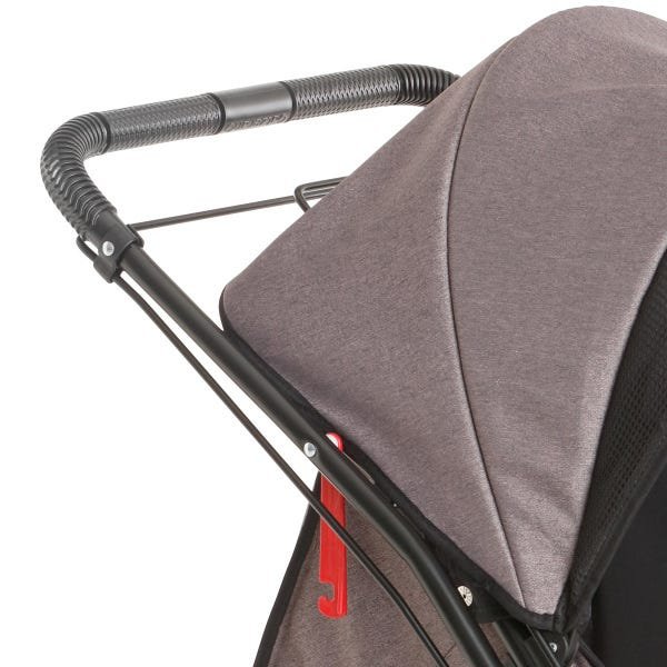 Carrinho Bebê Galzerano Berço Passeio Maranello II até 15 Kg - Rosa Preto - 2