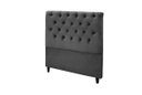 Ver imagem 2 de Cabeceira Solteiro Embaixatriz 90cm para Box 88cm Estofada Tecido Suede - Simbal