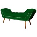 Ver imagem 5 de Recamier Sofá Divã Namoradeira Sienna 90cm Solteiro Suede