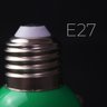 Lâmpada Led 3w Bolinha Verde E27 Irc 80 Ang 160º Fp >0.5 110v Marca Hitec - 5