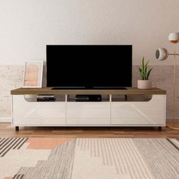 Rack para TV até 75 Polegadas 200cm 2 Portas 1 Gaveta Multimóveis CR45325 - 1