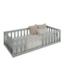 Ver imagem 1 de Cama Solteiro Montessoriana Cinza