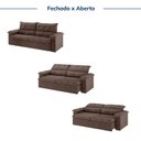 Ver mais imagens de Sofá Retrátil e Reclinável 270cm Cupuaçu CabeCasa MadeiraOriginals