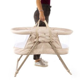 Berço Moisés Portátil com Mosquiteiro Dreamy Safety 1St Bege - 8