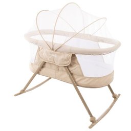 Berço Moisés Portátil com Mosquiteiro Dreamy Safety 1St Bege - 2