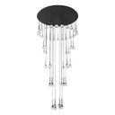 Ver imagem 1 de Pendente Led Metal Preto 200w 3000k Luz Amarela Yamamura