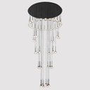 Ver imagem 4 de Pendente Led Metal Preto 200w 3000k Luz Amarela Yamamura