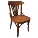 Ver imagem 4 de Cadeira Bianca Selva Altura 80cm Gourmet Cafeteria Cozinha Churrasqueira Quarto Castanho Mogno