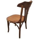 Ver imagem 3 de Cadeira Bianca Selva Altura 80cm Gourmet Cafeteria Cozinha Churrasqueira Quarto Castanho Mogno