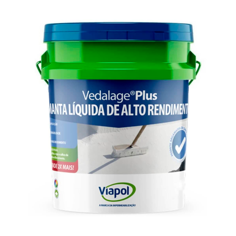 Viapol Vedalage Plus Manta Liquida 12KG Branco