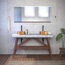 Ver imagem 2 de Torneira de Mesa Bica Alta para Lavatório Unic Black Matte - 1189.bl90.mt