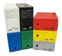 Ver imagem 1 de 10 Caixa Arquivo Morto Organização Ofício Polionda Plástico:preto