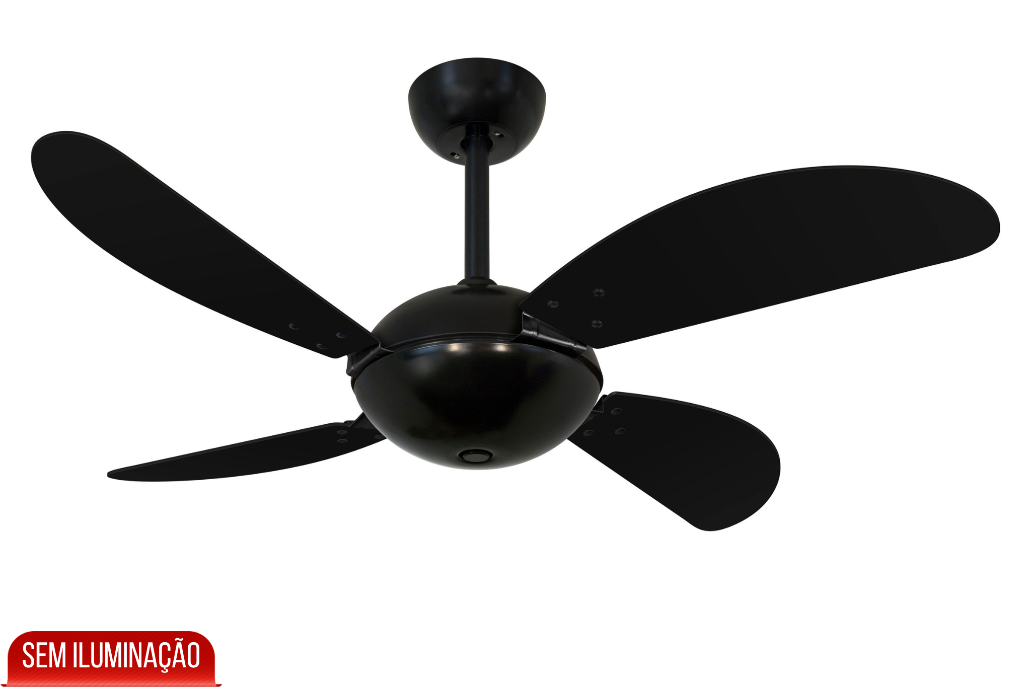 Ventilador De Teto Volare Nero Preto Fly Office Preto 110V - 3