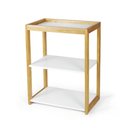 Ver imagem 1 de Mesa de Apoio/Café Auxiliar para Escritórios Bia - Branco