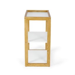 Mesa de Apoio/Café Auxiliar para Escritórios Bia - Branco - 5