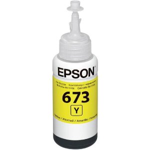 REFIL DE TINTA EPSON T673420 AMARELO 70 ML L800 L805 L810 L850 L1800