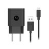 Carregador de Tomada Rapido 10W Motorola Cabo USB-C Preto Sjsc47-C - 1