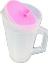 Ver imagem 7 de Tupperware Kit 5 Peças Jarra 2L E Copos Com Tampa 470ML Rosa Kit 5 Peças Jarra 2L E Copos Com Tampa 