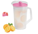 Ver imagem 5 de Tupperware Kit 5 Peças Jarra 2L E Copos Com Tampa 470ML Rosa Kit 5 Peças Jarra 2L E Copos Com Tampa 