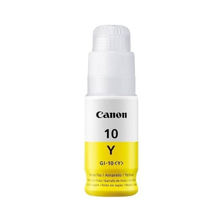 REFIL DE TINTA CANON GI-10Y AMARELA 70ML G5010 G6010 G7010 REFIL DE TINTA CANON GI-10Y AMARELA 70ML G5010 G6010 G7010