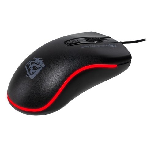 Mouse Gamer Dragon War, Elg, Mgdw, 2400 Dpi, Led, 4 Botões, Cabo de Nylon 1,5m, Usb, Ergonômico