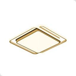 Plafon Moderno Led Gold Multicolor com Controle Dimmer 72w - 2