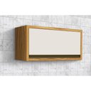 Ver imagem 1 de Armário de Cozinha Modulado Tempranillo 1 Porta 80cm Amendoa/Off White - Ronipa