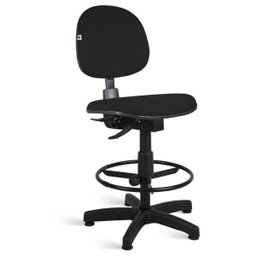 Cadeira Ágata Executiva Caixa Back System Tecido Preto - 1