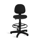 Ver imagem 2 de Cadeira Ágata Executiva Caixa C/ Lam Giratória Tecido Preto