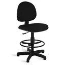 Ver imagem 1 de Cadeira Ágata Executiva Caixa C/ Lam Giratória Tecido Preto