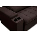 Ver imagem 5 de Kit Sofá Ferguile Genebra 3 Lugares Retrátil com Usb e Rack Painel Tv 65 New Oscar Caemmun
