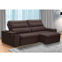 Ver imagem 7 de Kit Sofá Ferguile Genebra 3 Lugares Retrátil com Usb e Rack Painel Tv 65 New Oscar Caemmun