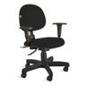 Cadeira Executiva Back System Braços Tecido Preto - 1