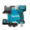 Chave de Impacto Makita Dtw300 2 Baterias 3ah + Carregador Cor Azul-turquesa 110v/220v - 2