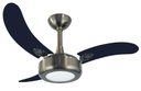 Ver imagem 1 de Ventilador de Teto Infinity Lux LED 6000K Fumê 3 Pás MDF Preto 220V 2008 Lux Led 3 Pás