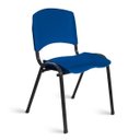 Ver imagem 1 de Cadeira Plástica Fixa A/E Azul Lara