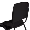 Ver imagem 2 de Cadeira Plástica Fixa A/E Preto Lara