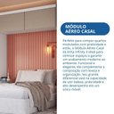 Ver imagem 7 de Armário Aéreo Modulado Casal 2 Portas Infinity Bege/Branco/Duna