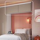 Ver imagem 2 de Armário Aéreo Modulado Casal 2 Portas Infinity Bege/Branco/Duna