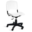 Ver imagem 1 de Cadeira Plástica Giratória A/E Branco Lara